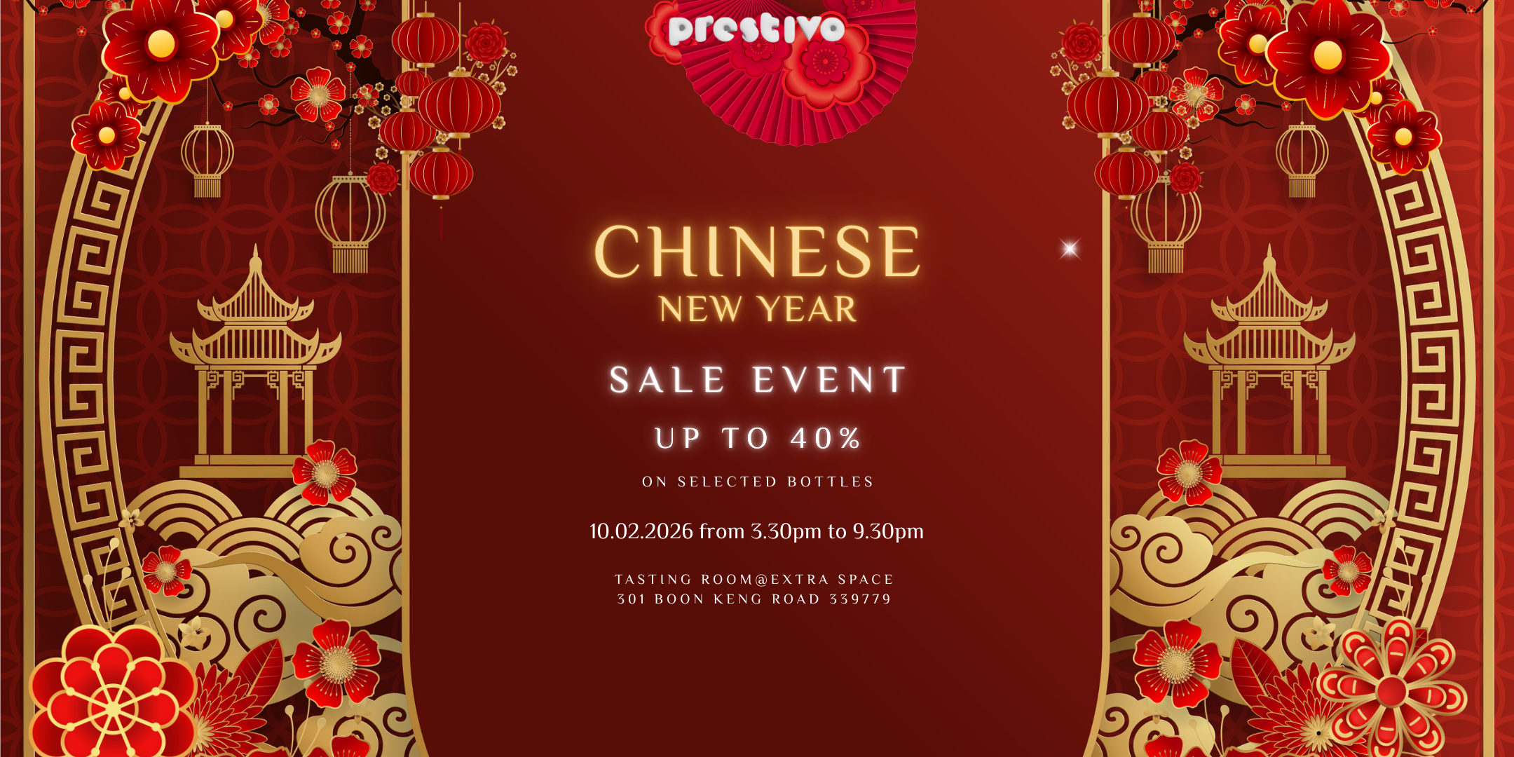 Prestivo Chinese New Year Warehouse Sale