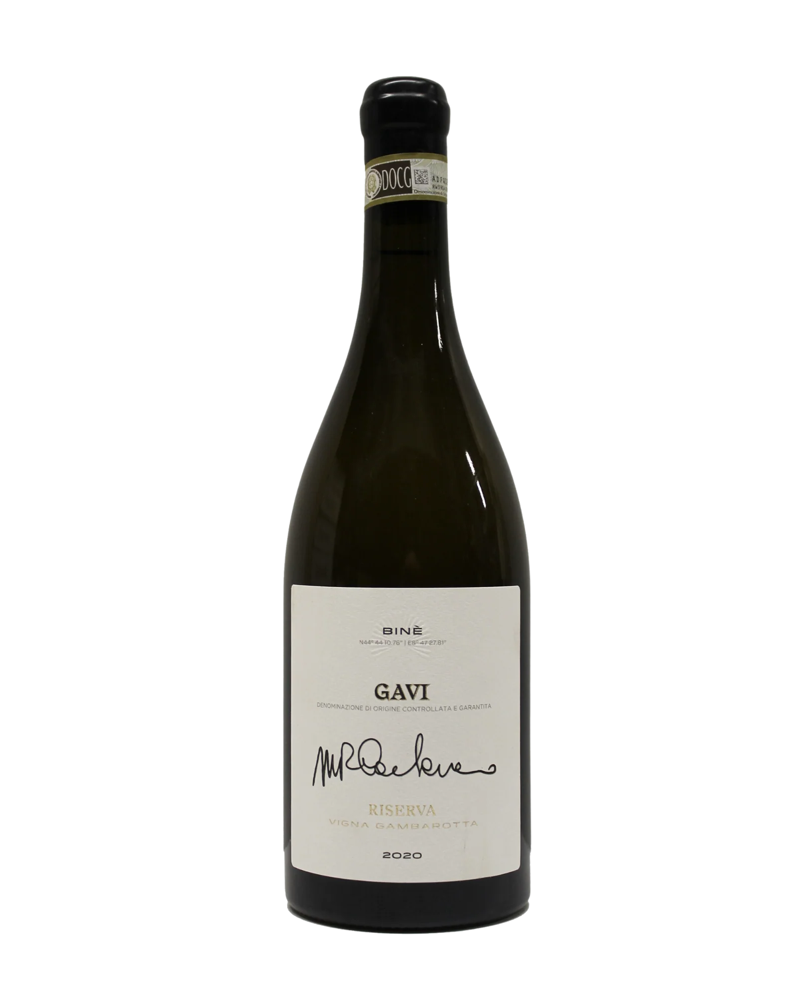 Gavi DOCG Riserva “Vigna Gambarotta” 2020